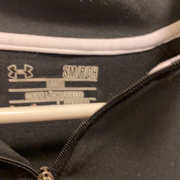 Men’s under Armour 3/4 zip sz small - Picture 2 of 2